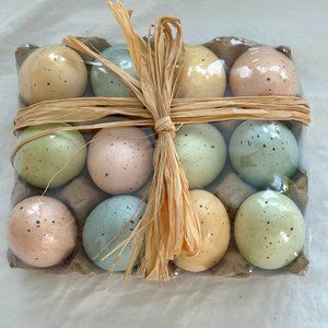 31 Decorative Easter Eggs Assortment Alabaster Eggs Hanging Speckled Egg